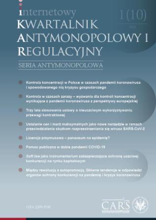 State aid in the era of COVID-19 Cover Image