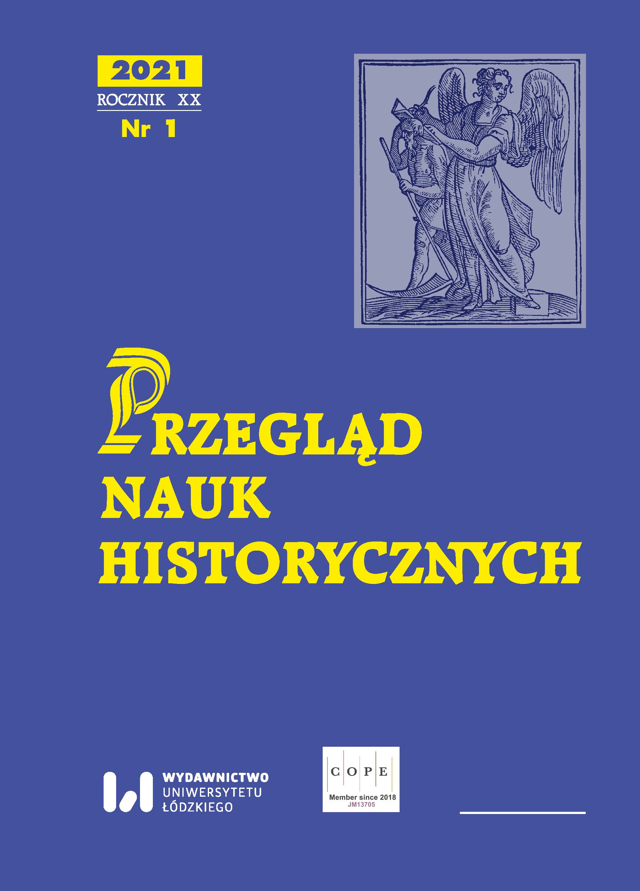 Adam Honory Kirkor and the ‘Novoye Vremya’ newspaper: an unknown chapter in Polish-Russian intellectual history Cover Image