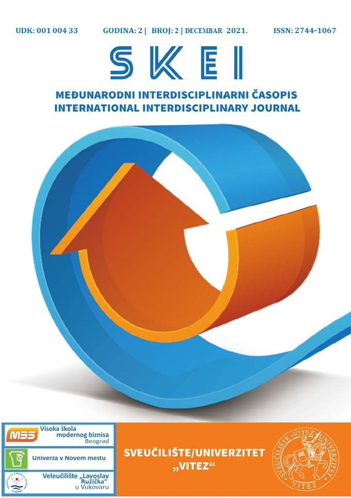 FACTORS OF TOURIST DESTINATION BRANDING ON THE EXAMPLE OF TRAVNIK MUNICIPALITY Cover Image