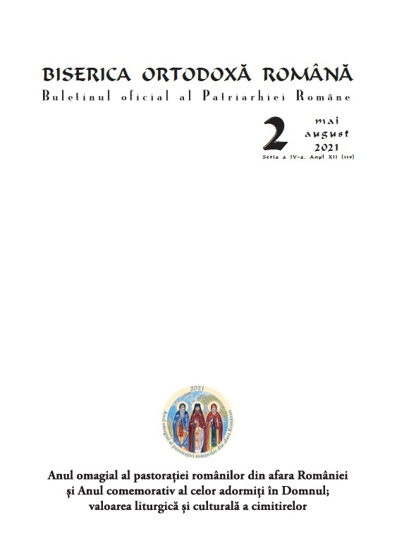 The mission of our Church clergy in relation to Orthodox Romanians’ migration Cover Image