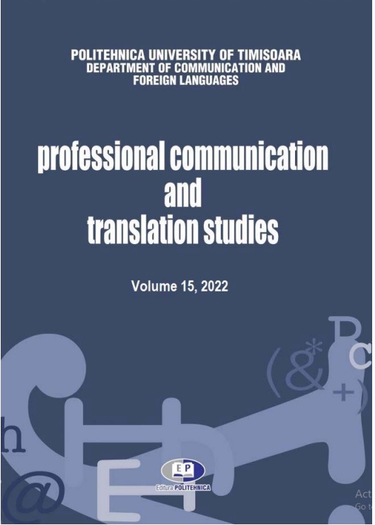ONLINE LEARNING OF ROMANIAN AS A FOREIGN LANGUAGE AND TEACHING METHODS USED IN THIS APPROACH Cover Image