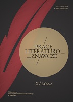 The variety of masks in The Mask by Stanisław Lem: origins, contexts, affinities Cover Image