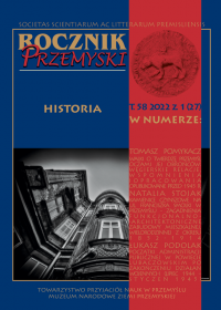 Beginnings of civil service in the Lubaczów district after the end of the warfare (July 1944 – January 1945) Cover Image