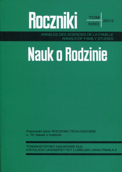 Annals of Family Studies  Cover Image