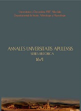 Annals of the University of Alba Iulia - History Cover Image