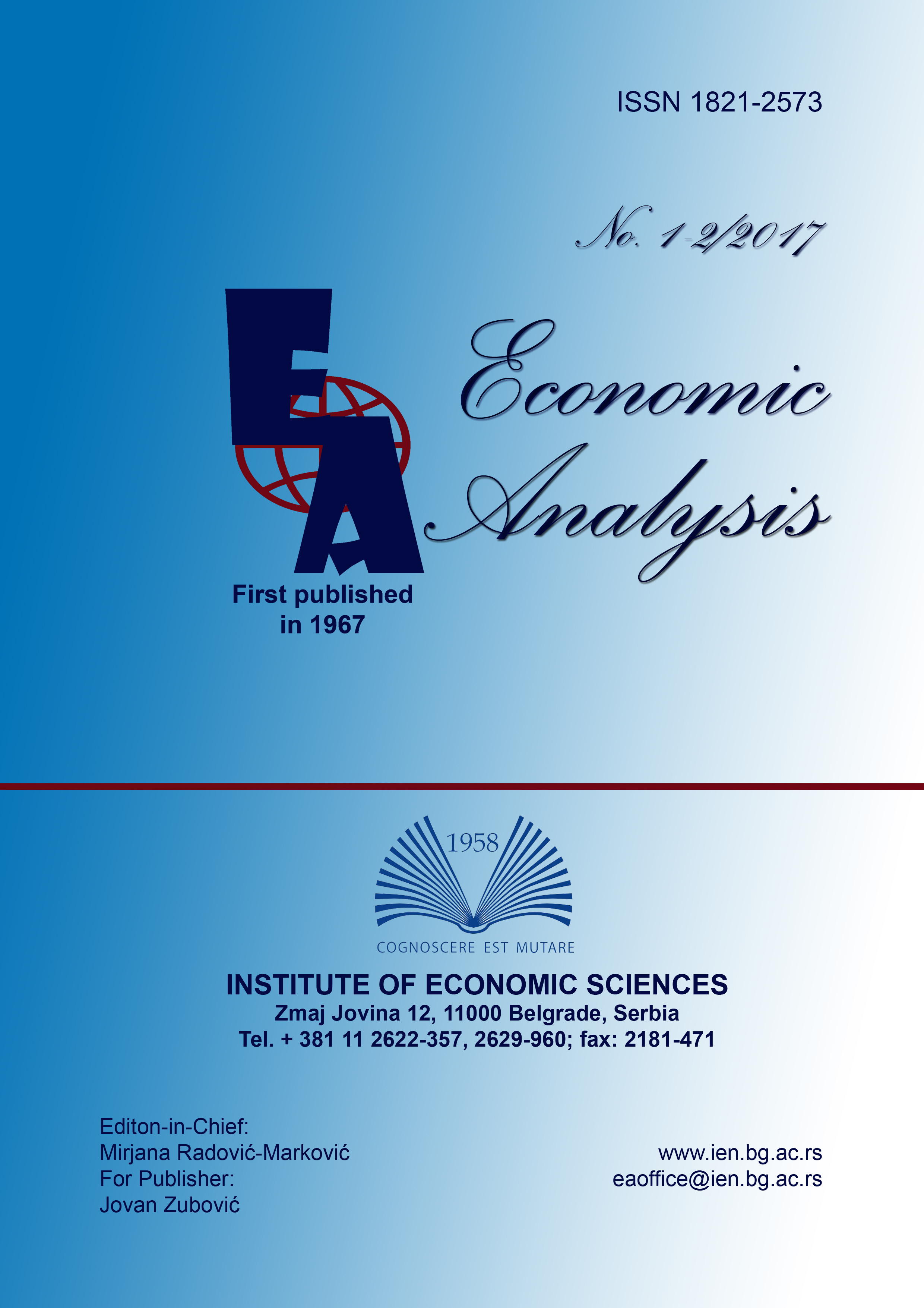 Economic Analysis Cover Image
