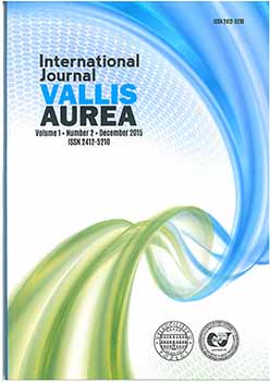 International Journal Vallis Aurea Cover Image