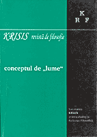 KRISIS Philosophical Review Cover Image