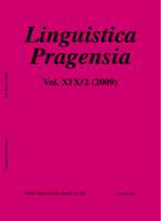 Linguistica Pragensia Cover Image