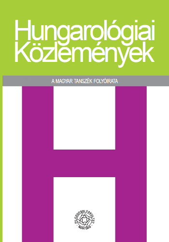 Papers of Hungarian Studies Cover Image