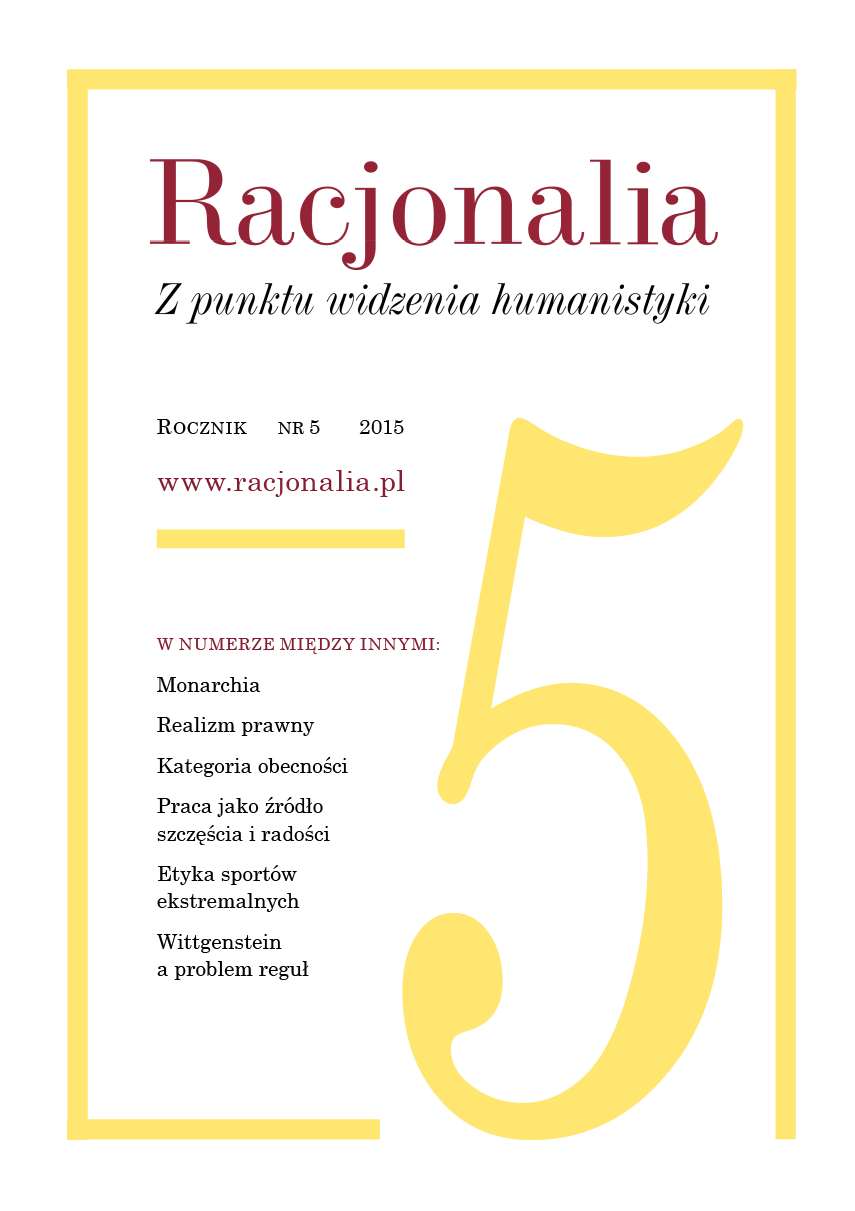 Racjonalia: From the Point of View of the Humanities Cover Image