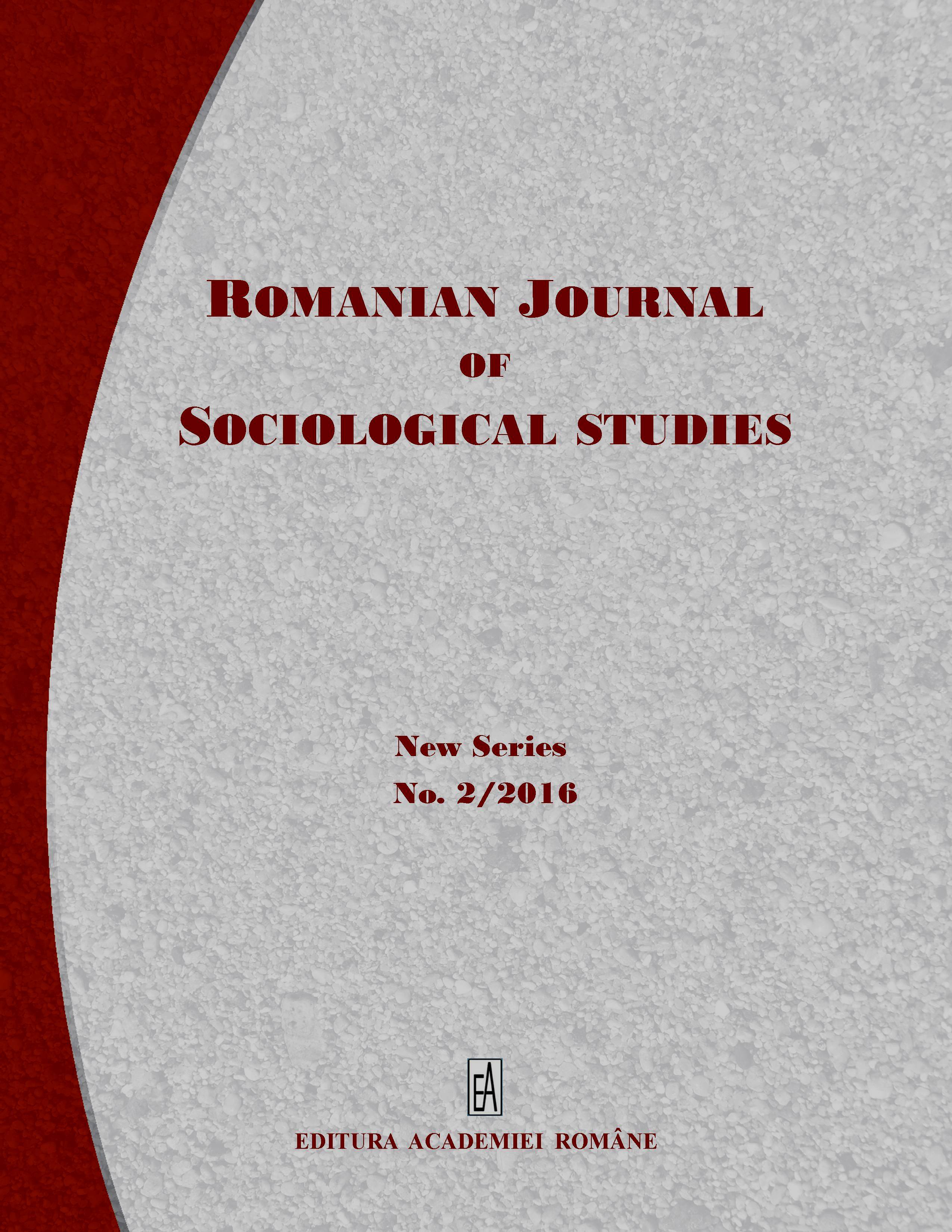 Romanian Journal of Sociological Studies Cover Image