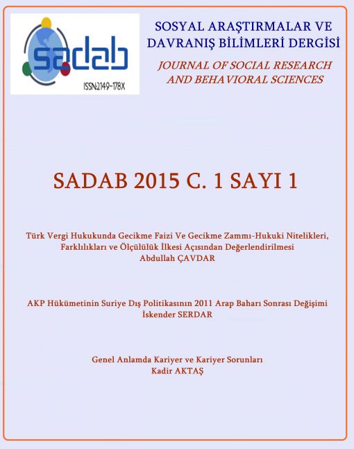 Social Research and Behavioral Sciences Cover Image