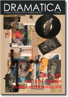 Studia Universitatis Babes-Bolyai - Dramatica Cover Image