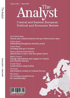 The Analyst - Central and Eastern European Review - English Edition Cover Image