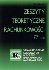 Theoretical Journal of Accounting Cover Image